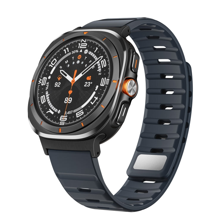 Magnetic Silicone Watch Band, For Samsung Galaxy Watch Ultra 47mm / Ultra 2025
