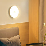 Intelligent Human Body Induction LED Night Light Bedside Lamp with Switch