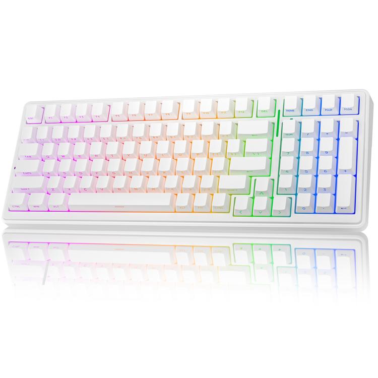 AULA F99 99 Keys Wired/2.4G/Bluetooth Three Model Customized RGB Mechanical Keyboard