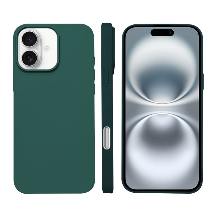 Liquid Silicone Phone MagSafe Case, For iPhone 16 Pro Max, For iPhone 16 Pro, For iPhone 16 Plus, For iPhone 16