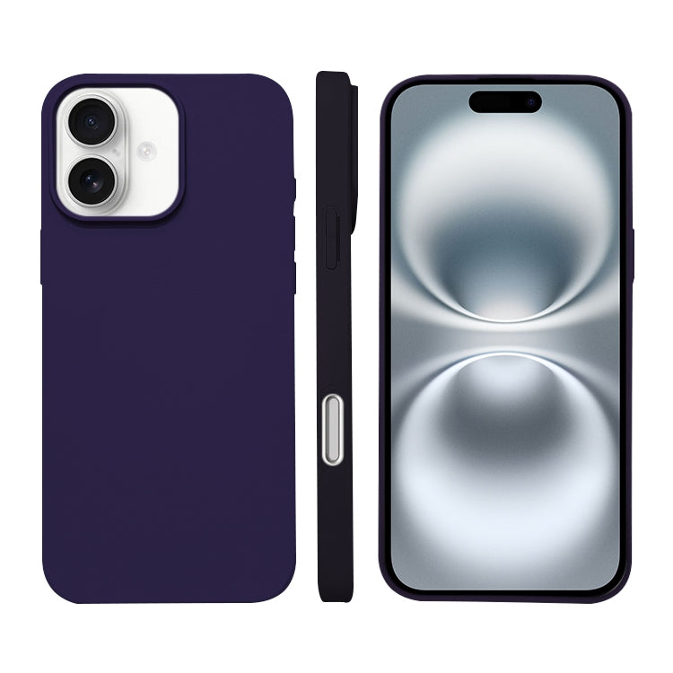 Liquid Silicone Phone MagSafe Case, For iPhone 16 Pro Max, For iPhone 16 Pro, For iPhone 16 Plus, For iPhone 16