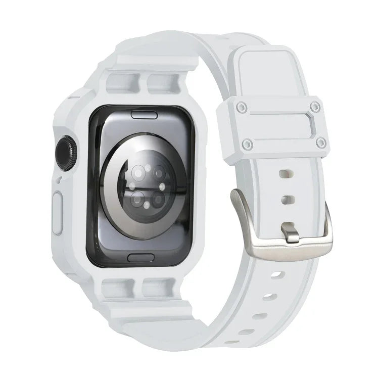 Armor TPU Case Integrated Watch Band, For Apple Watch Series 10 / 11 46mm, For Apple Watch Series 10 / 11 42mm