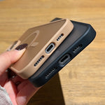 Frosted Skin Feel MagSafe Phone Case, For iPhone 13, For iPhone 12, For iPhone 12 Pro Max, For iPhone 12 Pro, For iPhone 11 Pro Max, For iPhone 11, For iPhone 11 Pro