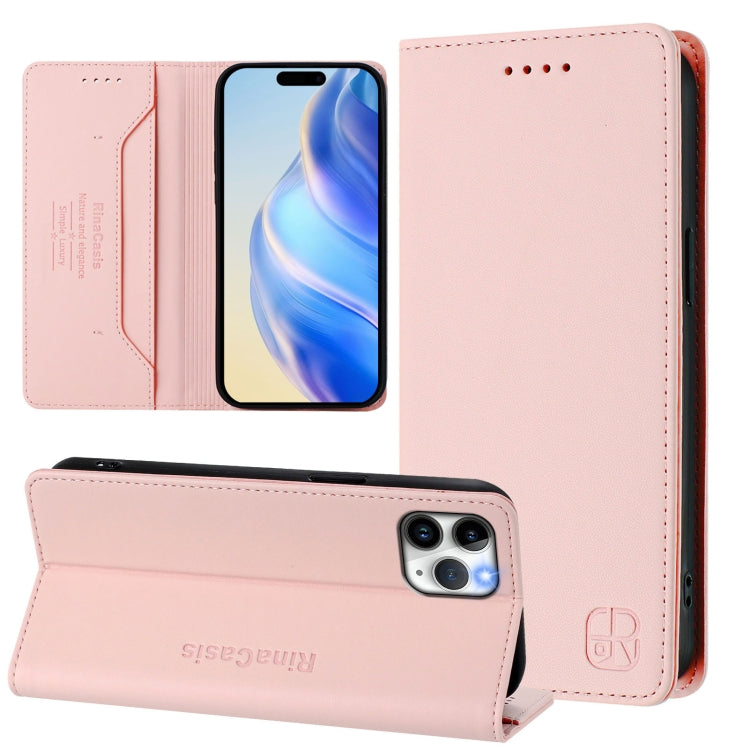 RC01 Dual-Folded Magnetic Suction RFID Leather Phone Case, For iPhone 11 Pro Max, For iPhone 11, For iPhone 11 Pro, For iPhone X / XS, For iPhone XR, For iPhone XS Max