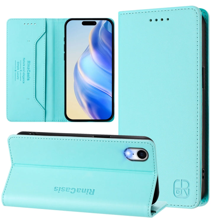 RC01 Dual-Folded Magnetic Suction RFID Leather Phone Case, For iPhone 11 Pro Max, For iPhone 11, For iPhone 11 Pro, For iPhone X / XS, For iPhone XR, For iPhone XS Max