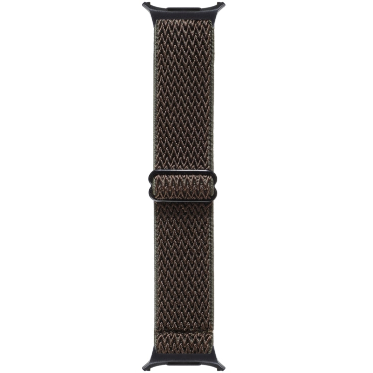 Wave Pattern Nylon Braided Watch Band, For Samsung Galaxy Watch Ultra 47mm / Ultra 2025