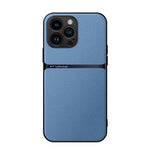 Litchi Leather Magnetic Full Coverage Shockproof Phone Case, For iPhone 17e / 16e, For iPhone 17 Pro Max, For iPhone 17 Pro, For iPhone 17, For iPhone Air, For iPhone 16 Pro Max, For iPhone 16 Pro, For iPhone 16 Plus
