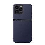 Litchi Leather Magnetic Full Coverage Shockproof Phone Case, For iPhone 17e / 16e, For iPhone 17 Pro Max, For iPhone 17 Pro, For iPhone 17, For iPhone Air, For iPhone 16 Pro Max, For iPhone 16 Pro, For iPhone 16 Plus