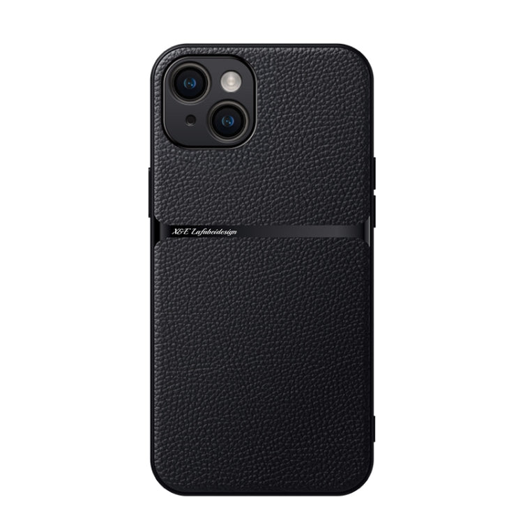 Litchi Leather Magnetic Full Coverage Shockproof Phone Case, For iPhone 14, For iPhone 14 Pro, For iPhone 14 Pro Max, For iPhone 13 Pro Max, For iPhone 13 Pro, For iPhone 13, For iPhone 12, For iPhone 12 Pro Max