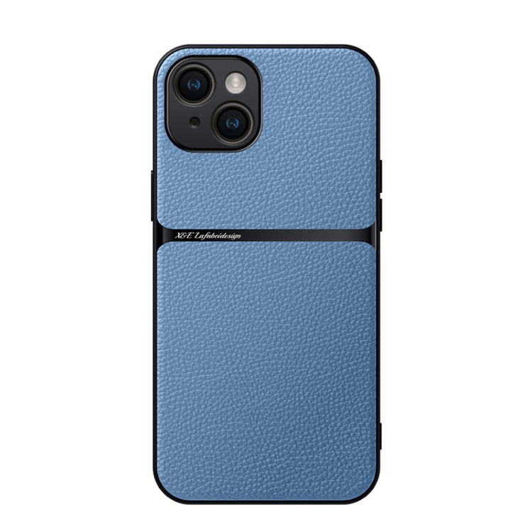 Litchi Leather Magnetic Full Coverage Shockproof Phone Case, For iPhone 14 Pro Max, For iPhone 13 Pro Max, For iPhone 13 Pro, For iPhone 13, For iPhone 12, For iPhone 12 Pro Max, For iPhone 12 Pro, For iPhone 11 Pro Max