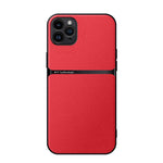 Litchi Leather Magnetic Full Coverage Shockproof Phone Case, For iPhone 14 Pro Max, For iPhone 13 Pro Max, For iPhone 13 Pro, For iPhone 13, For iPhone 12, For iPhone 12 Pro Max, For iPhone 12 Pro, For iPhone 11 Pro Max