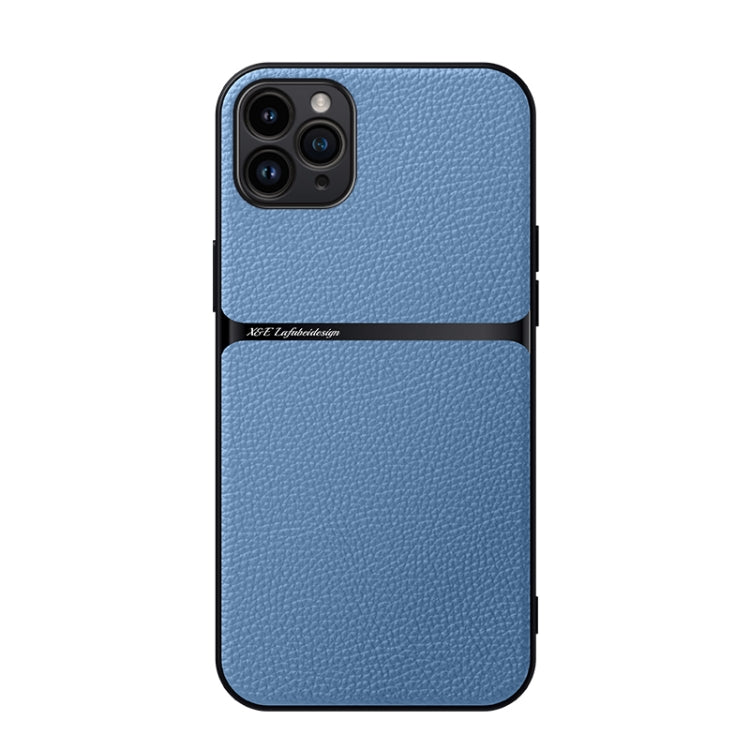 Litchi Leather Magnetic Full Coverage Shockproof Phone Case, For iPhone 14 Pro Max, For iPhone 13 Pro Max, For iPhone 13 Pro, For iPhone 13, For iPhone 12, For iPhone 12 Pro Max, For iPhone 12 Pro, For iPhone 11 Pro Max