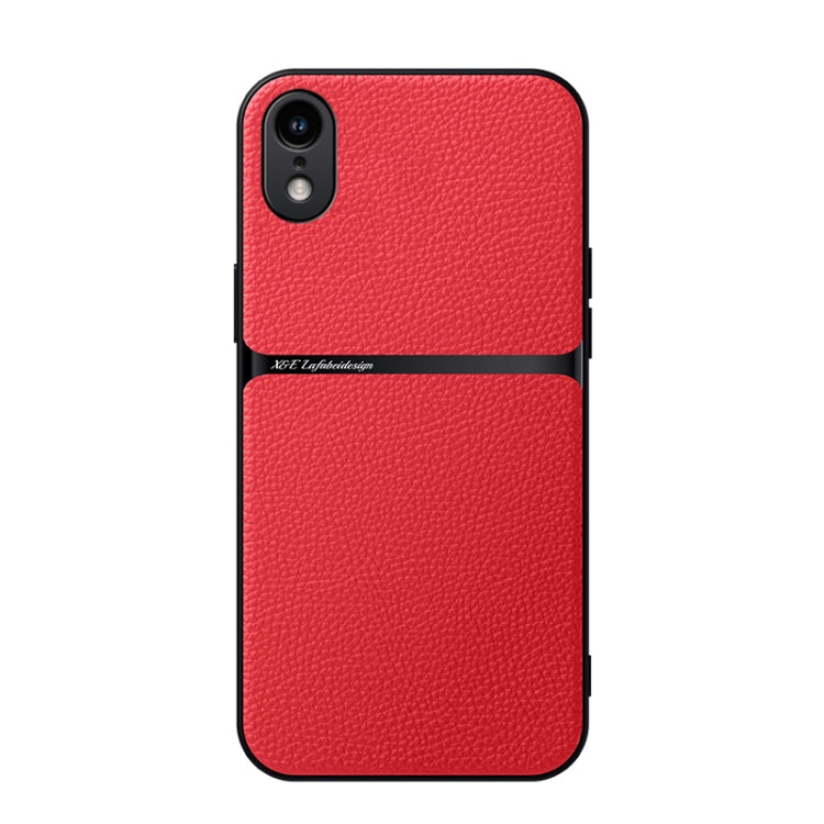 Litchi Leather Magnetic Full Coverage Shockproof Phone Case, For iPhone 11, For iPhone 11 Pro, For iPhone X / XS, For iPhone XR, For iPhone XS Max