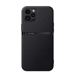 Litchi Leather Magnetic Full Coverage Shockproof Phone Case, For iPhone 14 Pro Max, For iPhone 13 Pro Max, For iPhone 13 Pro, For iPhone 13, For iPhone 12, For iPhone 12 Pro Max, For iPhone 12 Pro, For iPhone 11 Pro Max