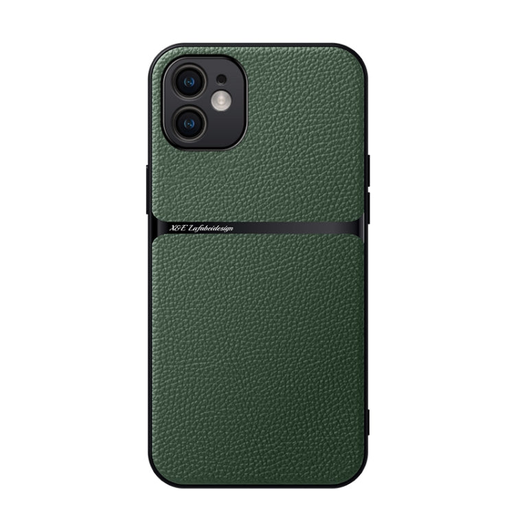 Litchi Leather Magnetic Full Coverage Shockproof Phone Case, For iPhone 11, For iPhone 11 Pro, For iPhone X / XS, For iPhone XR, For iPhone XS Max