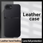 Litchi Leather Magnetic Full Coverage Shockproof Phone Case, For iPhone 17e / 16e, For iPhone 17 Pro Max, For iPhone 17 Pro, For iPhone 17, For iPhone Air, For iPhone 16 Pro Max, For iPhone 16 Pro, For iPhone 16 Plus