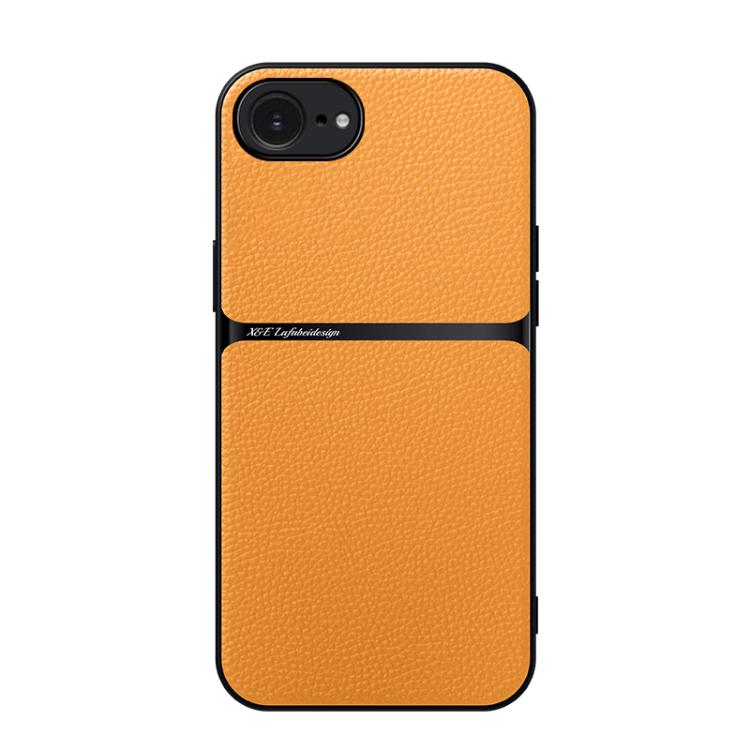 Litchi Leather Magnetic Full Coverage Shockproof Phone Case, For iPhone 17e / 16e, For iPhone 17 Pro Max, For iPhone 17 Pro, For iPhone 17, For iPhone Air, For iPhone 16 Pro Max, For iPhone 16 Pro, For iPhone 16 Plus
