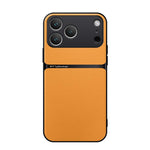 Litchi Leather Magnetic Full Coverage Shockproof Phone Case, For iPhone 17e / 16e, For iPhone 17 Pro Max, For iPhone 17 Pro, For iPhone 17, For iPhone Air, For iPhone 16 Pro Max, For iPhone 16 Pro, For iPhone 16 Plus