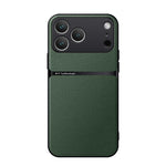 Litchi Leather Magnetic Full Coverage Shockproof Phone Case, For iPhone 17e / 16e, For iPhone 17 Pro Max, For iPhone 17 Pro, For iPhone 17, For iPhone Air, For iPhone 16 Pro Max, For iPhone 16 Pro, For iPhone 16 Plus
