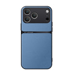Litchi Leather Magnetic Full Coverage Shockproof Phone Case, For iPhone 17e / 16e, For iPhone 17 Pro Max, For iPhone 17 Pro, For iPhone 17, For iPhone Air, For iPhone 16 Pro Max, For iPhone 16 Pro, For iPhone 16 Plus