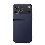 Litchi Leather Magnetic Full Coverage Shockproof Phone Case, For iPhone 17e / 16e, For iPhone 17 Pro Max, For iPhone 17 Pro, For iPhone 17, For iPhone Air, For iPhone 16 Pro Max, For iPhone 16 Pro, For iPhone 16 Plus