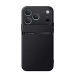 Litchi Leather Magnetic Full Coverage Shockproof Phone Case, For iPhone 17e / 16e, For iPhone 17 Pro Max, For iPhone 17 Pro, For iPhone 17, For iPhone Air, For iPhone 16 Pro Max, For iPhone 16 Pro, For iPhone 16 Plus