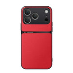 Litchi Leather Magnetic Full Coverage Shockproof Phone Case, For iPhone 17e / 16e, For iPhone 17 Pro Max, For iPhone 17 Pro, For iPhone 17, For iPhone Air, For iPhone 16 Pro Max, For iPhone 16 Pro, For iPhone 16 Plus