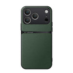 Litchi Leather Magnetic Full Coverage Shockproof Phone Case, For iPhone 17e / 16e, For iPhone 17 Pro Max, For iPhone 17 Pro, For iPhone 17, For iPhone Air, For iPhone 16 Pro Max, For iPhone 16 Pro, For iPhone 16 Plus