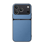 Litchi Leather Magnetic Full Coverage Shockproof Phone Case, For iPhone 17e / 16e, For iPhone 17 Pro Max, For iPhone 17 Pro, For iPhone 17, For iPhone Air, For iPhone 16 Pro Max, For iPhone 16 Pro, For iPhone 16 Plus