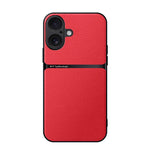 Litchi Leather Magnetic Full Coverage Shockproof Phone Case, For iPhone 17e / 16e, For iPhone 17 Pro Max, For iPhone 17 Pro, For iPhone 17, For iPhone Air, For iPhone 16 Pro Max, For iPhone 16 Pro, For iPhone 16 Plus