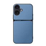 Litchi Leather Magnetic Full Coverage Shockproof Phone Case, For iPhone 17e / 16e, For iPhone 17 Pro Max, For iPhone 17 Pro, For iPhone 17, For iPhone Air, For iPhone 16 Pro Max, For iPhone 16 Pro, For iPhone 16 Plus