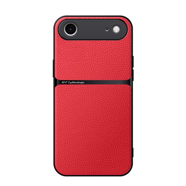Litchi Leather Magnetic Full Coverage Shockproof Phone Case, For iPhone 17e / 16e, For iPhone 17 Pro Max, For iPhone 17 Pro, For iPhone 17, For iPhone Air, For iPhone 16 Pro Max, For iPhone 16 Pro, For iPhone 16 Plus