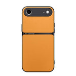 Litchi Leather Magnetic Full Coverage Shockproof Phone Case, For iPhone 17e / 16e, For iPhone 17 Pro Max, For iPhone 17 Pro, For iPhone 17, For iPhone Air, For iPhone 16 Pro Max, For iPhone 16 Pro, For iPhone 16 Plus