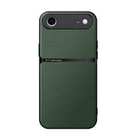 Litchi Leather Magnetic Full Coverage Shockproof Phone Case, For iPhone 17e / 16e, For iPhone 17 Pro Max, For iPhone 17 Pro, For iPhone 17, For iPhone Air, For iPhone 16 Pro Max, For iPhone 16 Pro, For iPhone 16 Plus