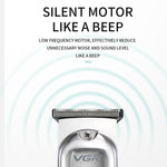 VGR V-071 5W Carbon Steel Blade USB Electric Hair Clipper, V-071