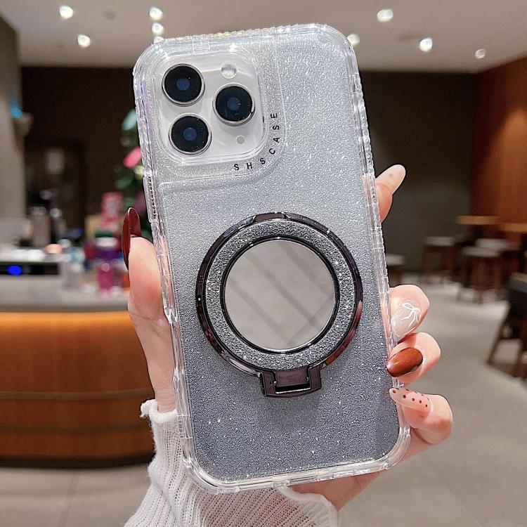 Mirror Holder Glitterr MagSafe Phone Case, For iPhone 11 Pro Max, For iPhone 11