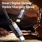 REMAX C01-AL 3A USB to 8 Pin Nylon Braided Data Cable, Length: 1.2m, USB to 8 Pin