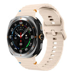 Kalebol Wave Stitching Silicone Strap, For Samsung Galaxy Watch Ultra 47mm / Ultra 2025