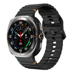 Kalebol Wave Stitching Silicone Strap, For Samsung Galaxy Watch Ultra 47mm / Ultra 2025