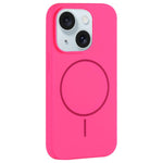 Large Hole Camera MagSafe Liquid Silicone Full Coverage Phone Case, For iPhone 15 Pro Max, For iPhone 15 Pro, For iPhone 15 Plus, For iPhone 15