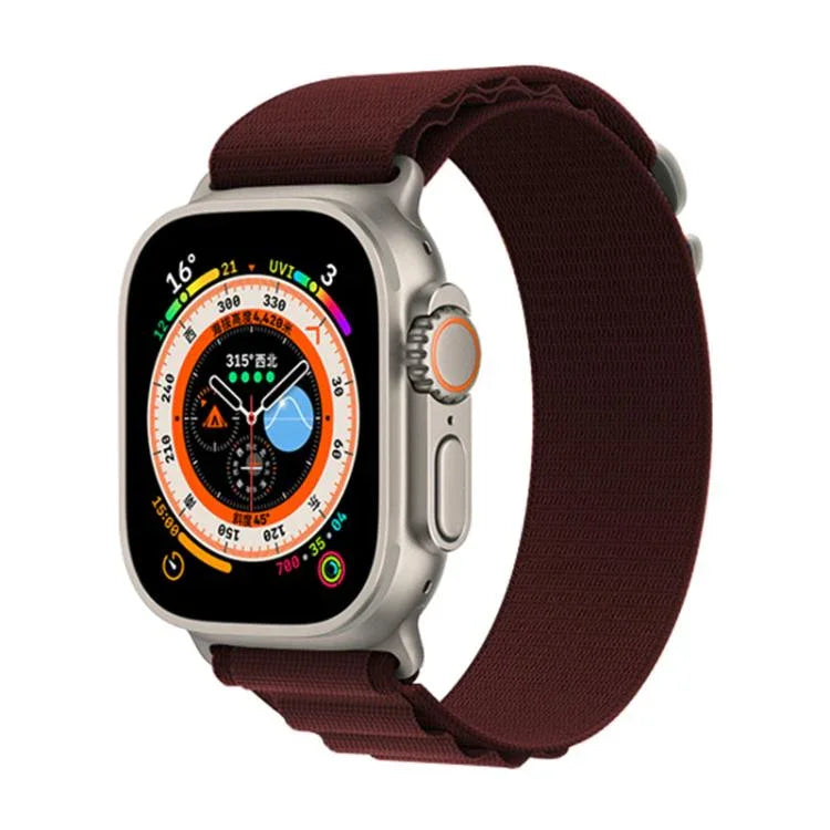 Kalebol Aline Nylon Loop Watch Band, For Apple Watch 46mm / 49mm / 45mm / 44mm, For Apple Watch 42mm / 41mm / 40mm / 38mm