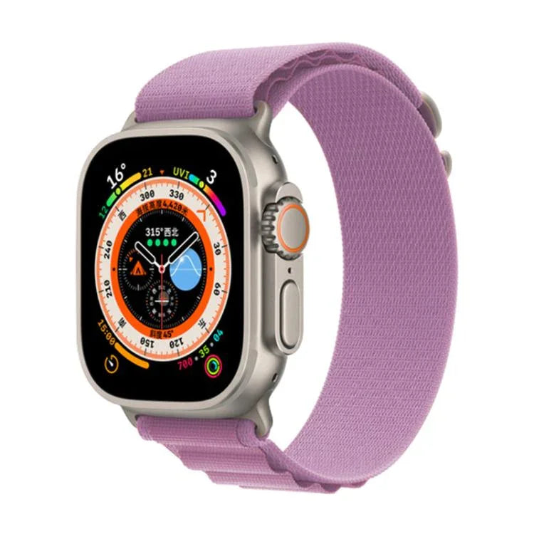 Kalebol Aline Nylon Loop Watch Band, For Apple Watch 46mm / 49mm / 45mm / 44mm, For Apple Watch 42mm / 41mm / 40mm / 38mm