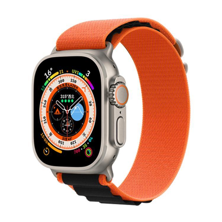 Kalebol Aline Nylon Loop Watch Band, For Apple Watch 46mm / 49mm / 45mm / 44mm, For Apple Watch 42mm / 41mm / 40mm / 38mm