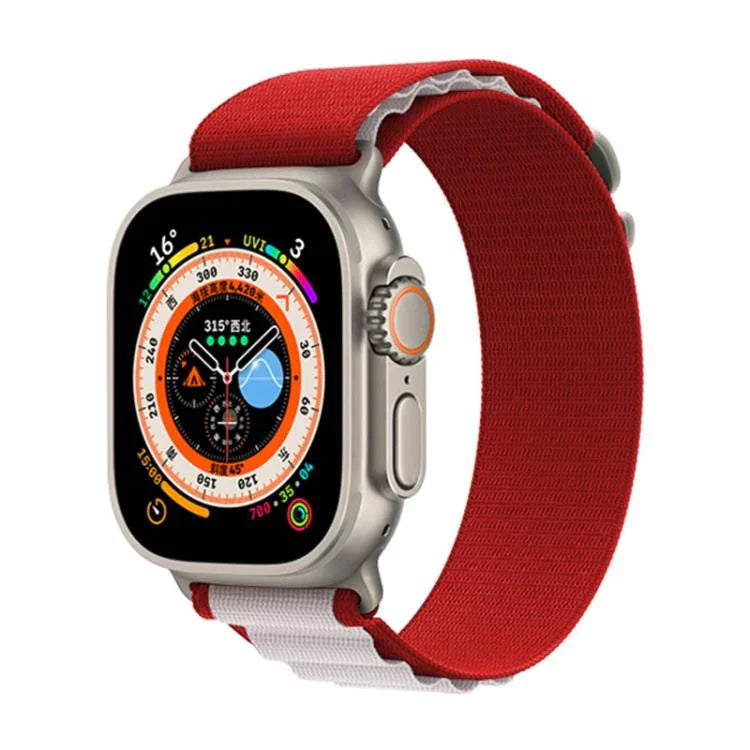 Kalebol Aline Nylon Loop Watch Band, For Apple Watch 46mm / 49mm / 45mm / 44mm, For Apple Watch 42mm / 41mm / 40mm / 38mm