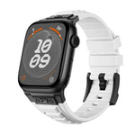 Kalebol High Stretch Silicone Armor Watch Band, For Apple Watch 46mm / 49mm / 45mm / 44mm