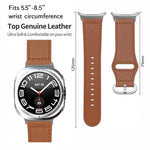 Kalebol Genuine Leather Watch Band, For Samsung Galaxy Watch Ultra 47mm / Ultra 2025