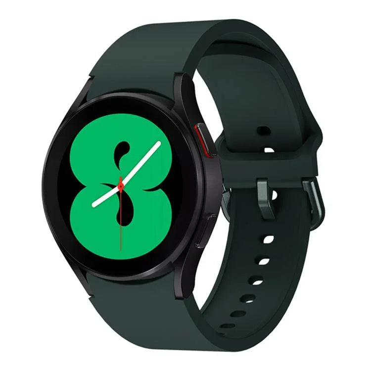 Kalebol Metal Pin Buckle Silicone Watch Band, For Samsung Galaxy Watch 7 / 6 / 5 / 4