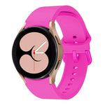 Kalebol Metal Pin Buckle Silicone Watch Band, For Samsung Galaxy Watch 7 / 6 / 5 / 4