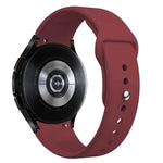 Kalebol Reverse Buckle Silicone Watch Band, For Samsung Galaxy Watch 7 / 6 / 5 / 4