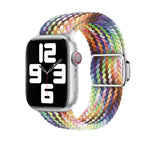 Kalebol Nylon Loop Magnetic Buckle Watch Band, For Apple Watch 46mm / 49mm / 45mm / 44mm, For Apple Watch 42mm / 41mm / 40mm / 38mm